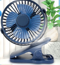 Silent USB Rechargeable Clip Fan