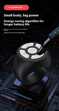 Bluetooth Selfie Remote Ring