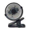 Silent USB Rechargeable Clip Fan