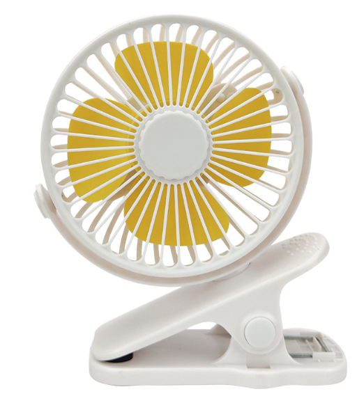 Silent USB Rechargeable Clip Fan